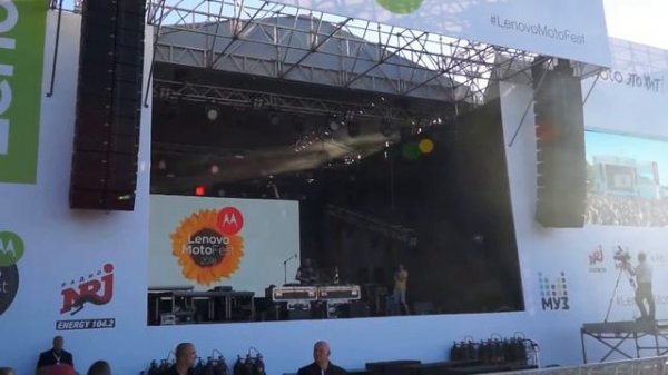 DJ BOBINA на LenovoMotoFest 2016. Москва. Парк Горького. 27/08/2016