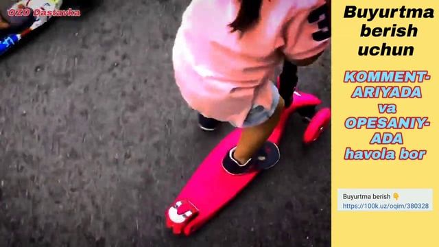 Bolajonlar Uchun Scooter | Arzon Ishonchli Mahsulot | Mahsulot Soni Cheklangan