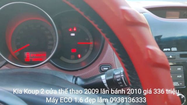 Kia Koup 2 cửa thế thao 2009 lăn bánh 2010 giá 336 triệuMáy ECO 1.6 đẹp lắm 0938136333 смотреть онлайн