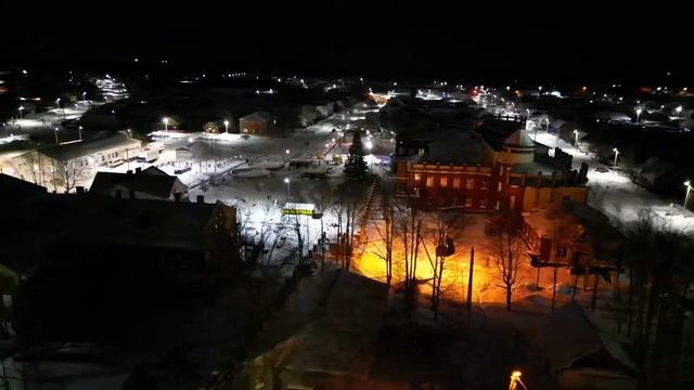Съемка с DJI Mini 3 Pro в сильный ветер (ночные Болчары)