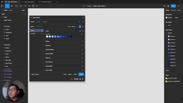 Figma101 - How to Copy Style From Different Files with Tokens {JSON} смотреть онлайн