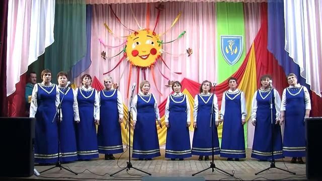 Хор ветеранов Надежда с. Замежная 2018 г смотреть онлайн