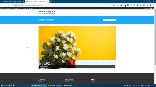 Layout Six Settings | Slider Factory Pro | WP Frank | WordPress Video Tutorials смотреть онлайн