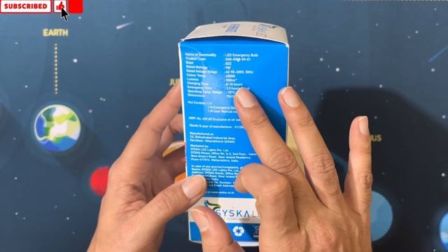 Syska 6500K 9W B22 Inverter Emergency LED Bulb (White) Review смотреть онлайн