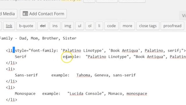 WordPress Content Formatting: Font-Family смотреть онлайн