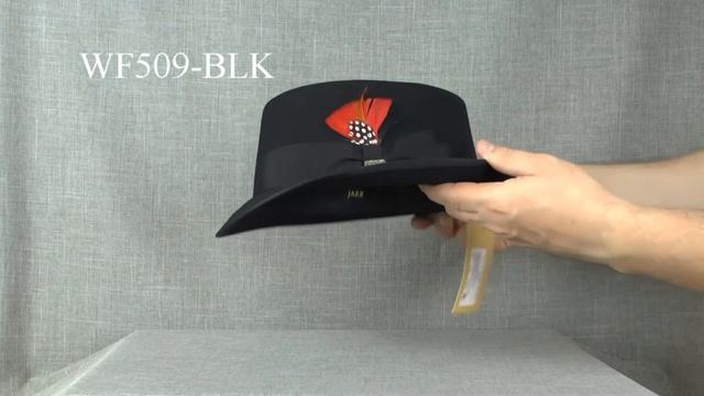 WF509-BLK Шляпа фетровая Scala JAZZ смотреть онлайн
