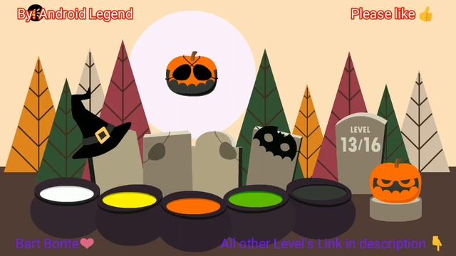 Boo! Factory balls Level 13 Android iOS walkthrough solution A Bart bonte game смотреть онлайн