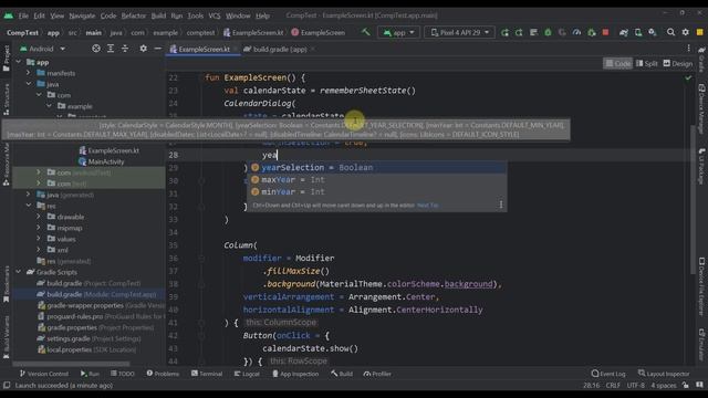 Implement Material 3 Date/Time Pickers with Jetpack Compose! - Android Studio Tutorial смотреть онлайн