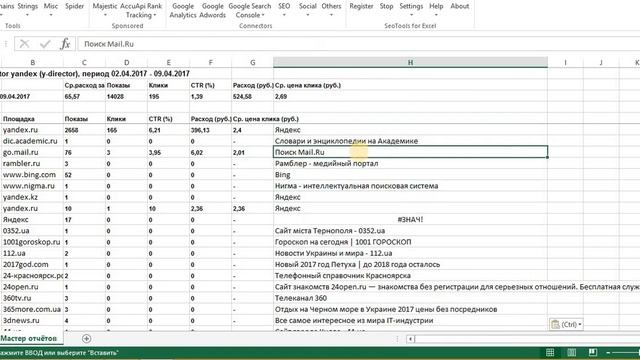 Чистка площадок в РСЯ по тематикам за 3 минуты смотреть онлайн