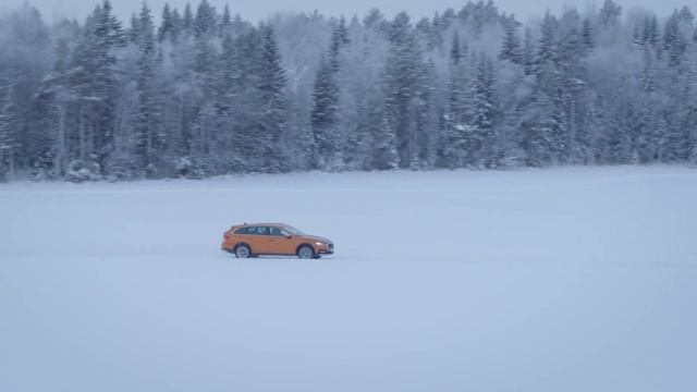 2023 Skoda Octovia Scout SNOW Drifting in Sweden ! смотреть онлайн