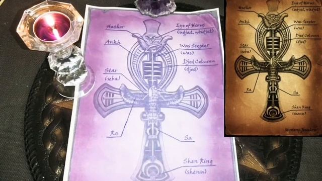 ДРЕВНЕЕГИПЕТСКИЙ КРЕСТ АНКХ ☥ СИМВОЛ АНКХ ☥ смотреть онлайн