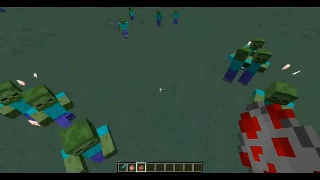 Minecraft - Обзор модов - 3 - Зомби днём. смотреть онлайн
