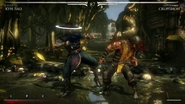 Mortal Kombat 10 ( X ) Nvidia GeForce GT 640 Max settings 1280x720 смотреть онлайн