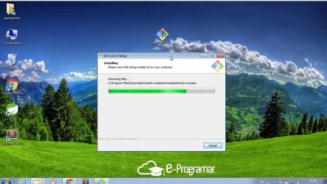 Como Instalar o Git no Windows смотреть онлайн