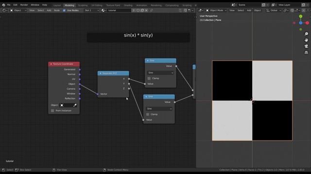 Blender Math series Part 2.1 - Building Advanced Checkers Node Group In Blender 2.8 смотреть онлайн