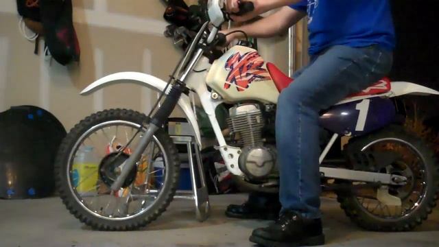 1995 Honda XR80 second start in 4 years смотреть онлайн