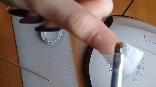 Как нарастить ноготь без форм (салфеткой с гелем)