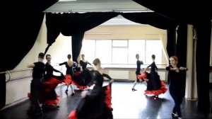 Испанский академический танец.