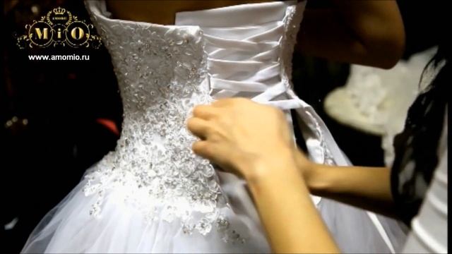 Как правильно шнуровать свадебное платье или шнуровка корсета свадебного платья. Завязать платье. смотреть онлайн