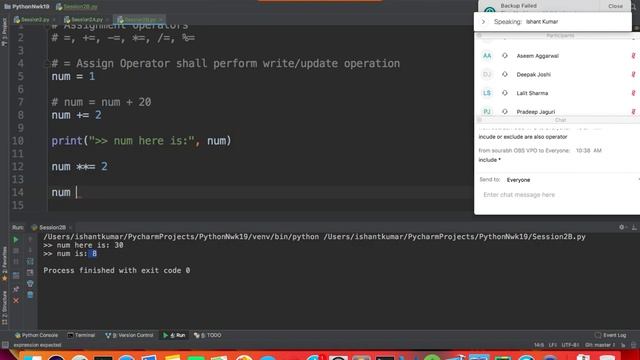 Python for Network Engineers - Operators in Python смотреть онлайн