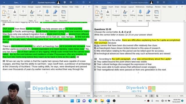 Cambridge IELTS 10 Test 3, Reading Passage 3 | Beyond the blue horizon смотреть онлайн