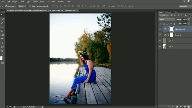 Photo Retouching | Color Correction | Color Balance | Outdoor Photography | Photoshop Tutorial смотреть онлайн