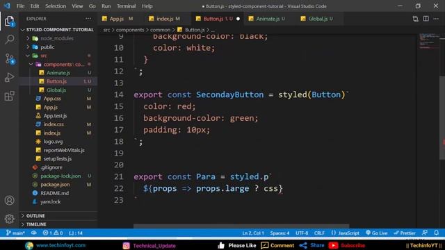 #9 CSS Helpers in styled components | Complete Styled Components Tutorials(Hindi/Urdu) смотреть онлайн