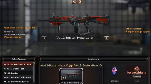 AA-12 Buster Upgrade to AA-12-Buster-Hexa Core Fire CFPH Kai* смотреть онлайн