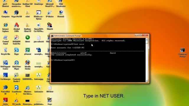HOW TO: Change User's Password using CMD. смотреть онлайн