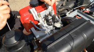 Регулировка клапаных зазоров двигателя Weima MS 178