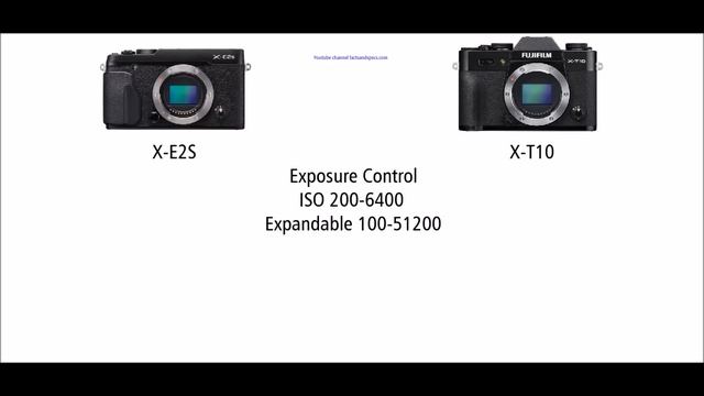 Fujifilm X-E2S vs Fujifilm X-T10 смотреть онлайн