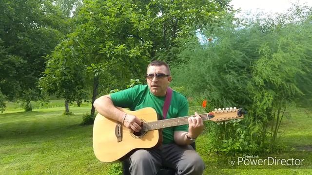 Красиво сыграл на гитаре и спел.Белая берёза смотреть онлайн