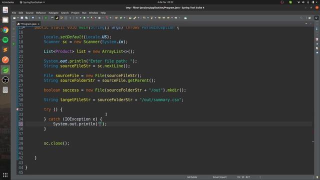 Manipulando arquivos e pastas com Java смотреть онлайн