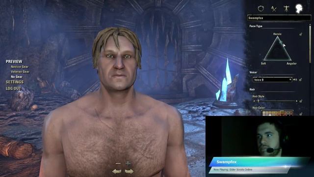 Elder Scrolls Online Playthrough - Part 1 - Character Creation смотреть онлайн