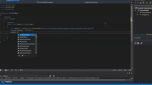 C# Application to Firebase database - Deleting Data смотреть онлайн