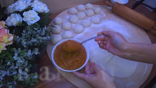 «МЕРЗА КХАЧА»ХИНГАЛШ/ЧУДУ С ТЫКВОЙ #чечня #грозный #хингалш #еда смотреть онлайн