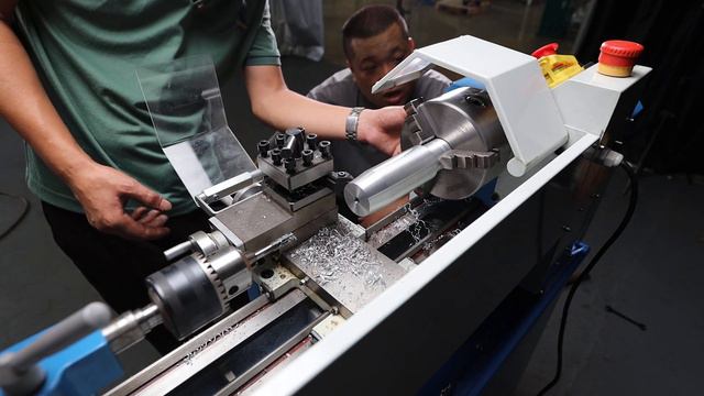 part 8.1 Basic operation of lathe WEISS WBL210D Lathe смотреть онлайн