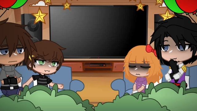 Past Aftons react to FNaF Memes // GC x FNaF // 1k!! смотреть онлайн