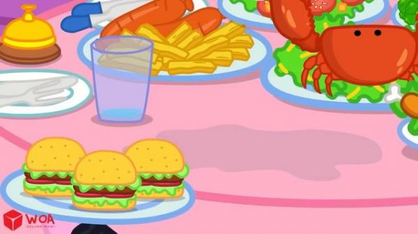 Вульфу, не раздражай официантку - Wolfoo - Мультфильм Для Детей