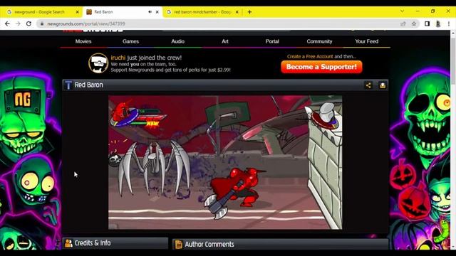 Red baron newgrounds gameplay ??| Red baron survival | Red baron park | red baron highway смотреть онлайн