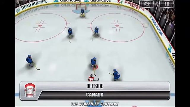 لعبة iPhone & Android ) Hockey Nations 2011 Pro ) смотреть онлайн