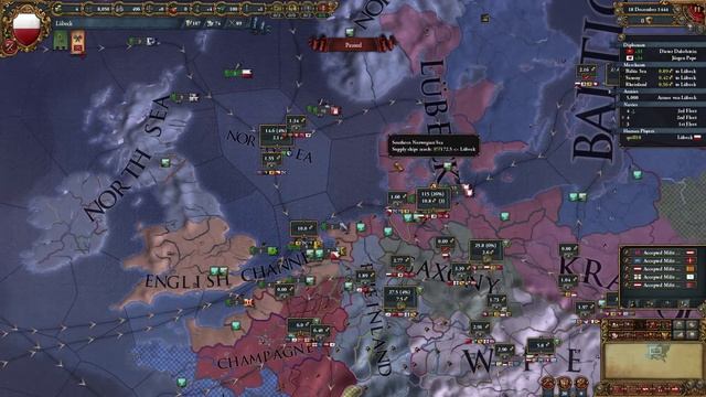 Let's Play Europa Universalis 4: Mare Nostrum! -- Lübeck -- Part 1 смотреть онлайн