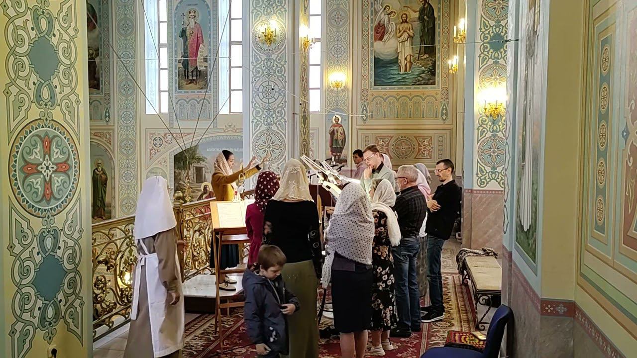 Стихиры на «Господи воззвах». Регент Екатерина Артюхова. смотреть онлайн
