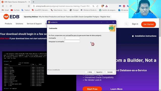Como Descargar e Instalar PostgreSQL 15 Windows 11/10 смотреть онлайн