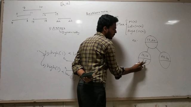 5.4.2 Data Structures-Augmented Data Structures-Interval Trees with example. смотреть онлайн