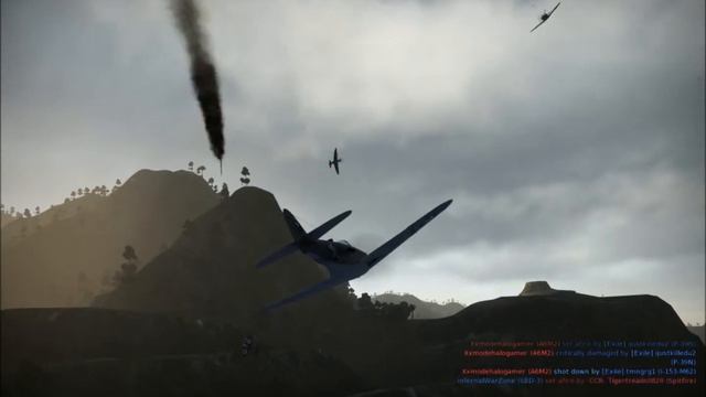 War Thunder - P-39N-0 "Tank of a Plane" смотреть онлайн