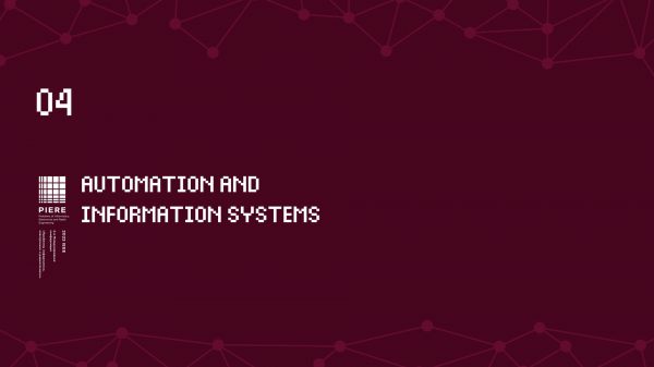 PIERE 2022 Section Automation and information systems Part 3