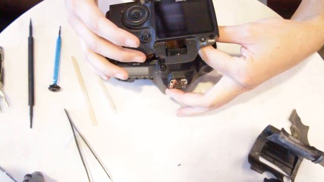 EOS 40D Flash/TopCover Replacement Assembly смотреть онлайн