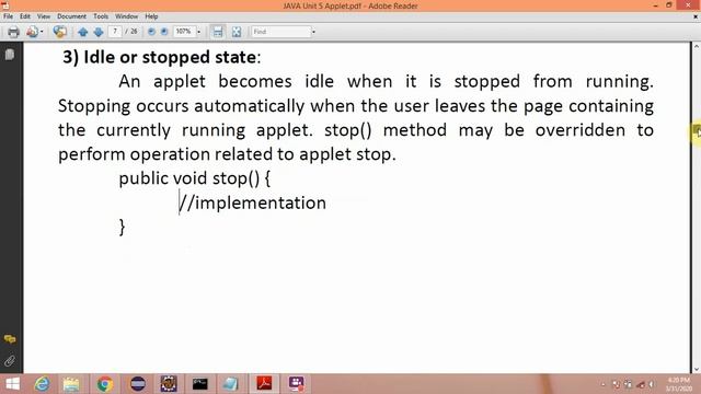 UNIT 5 Applet Part 1 смотреть онлайн