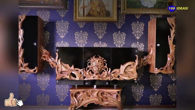 200+ woodworking ideas! Furniture from logs, crafts from saw cuts, carving ... смотреть онлайн